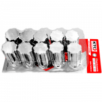 <font color=#ff0017><center><big><strong>310-381-10</strong></big></center><br></font>Loc: F-05-N1-L-B2<br>Inv: 13<br><font color=#666666 size=2>COVER NUT ABS FLAT TIP C 