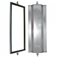 <font color=#ff0017><center><big><strong>330-053-A</strong></big></center><br></font>Loc: F-04-N1-L-B3<br>Inv: 26<br><font color=#666666 size=2>WEST COAST MIRROR 6 1/2&qu